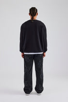 AmalfiGold Sweatshirt - Washed Black