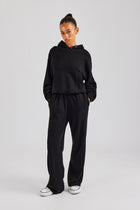 AmalfiGold Boxy Hoodie & Jogger Set - Black