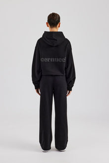 AmalfiGold Boxy Hoodie & Jogger Set - Black