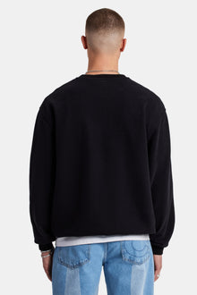 AmalfiGold Est Embroidered Sweatshirt - Black