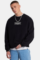 AmalfiGold Est Embroidered Sweatshirt - Black