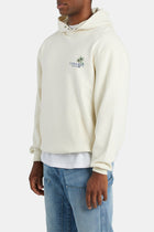 AmalfiGold Palm House Graphic Hoodie - Ecru