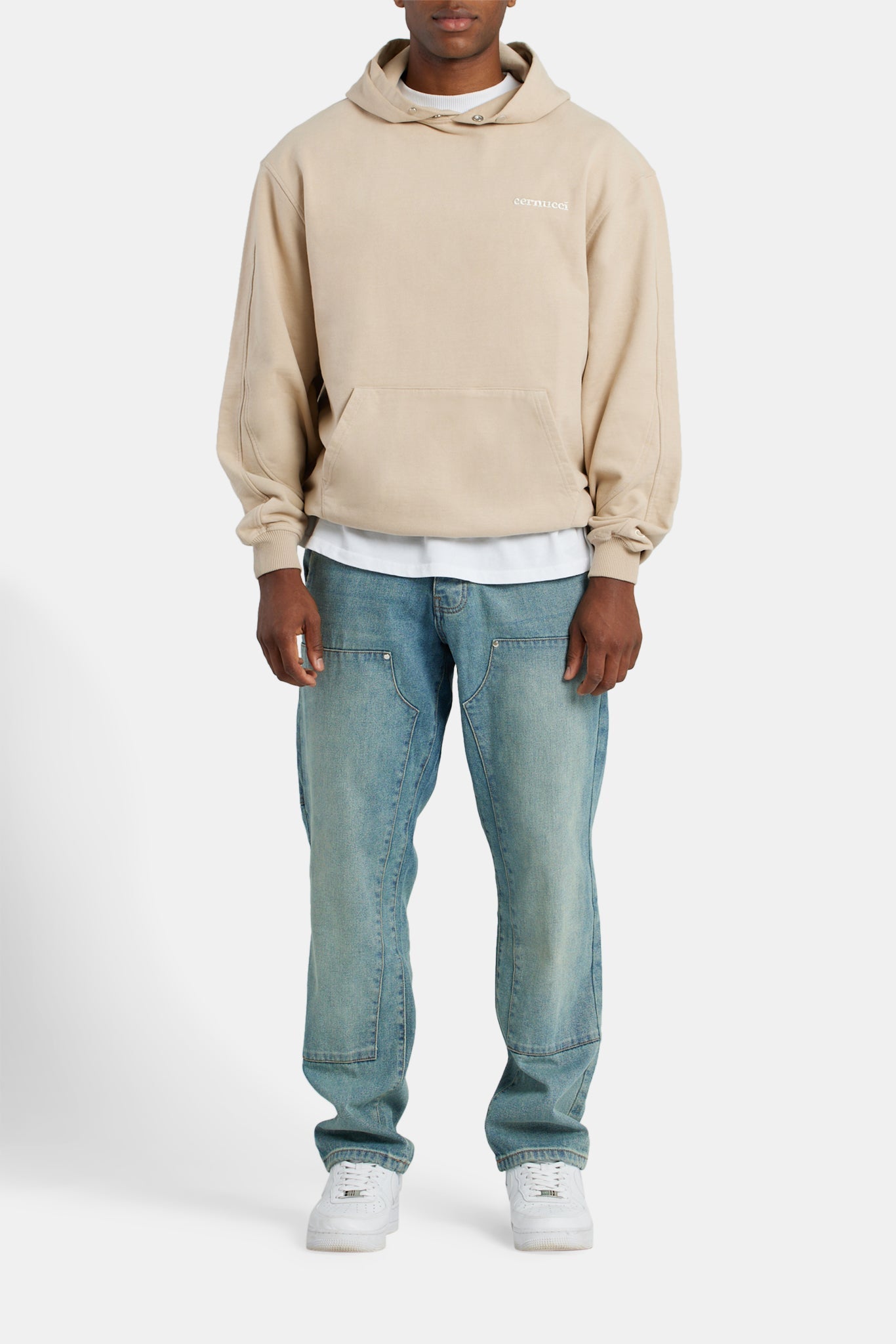 AmalfiGold Hoodie - Beige
