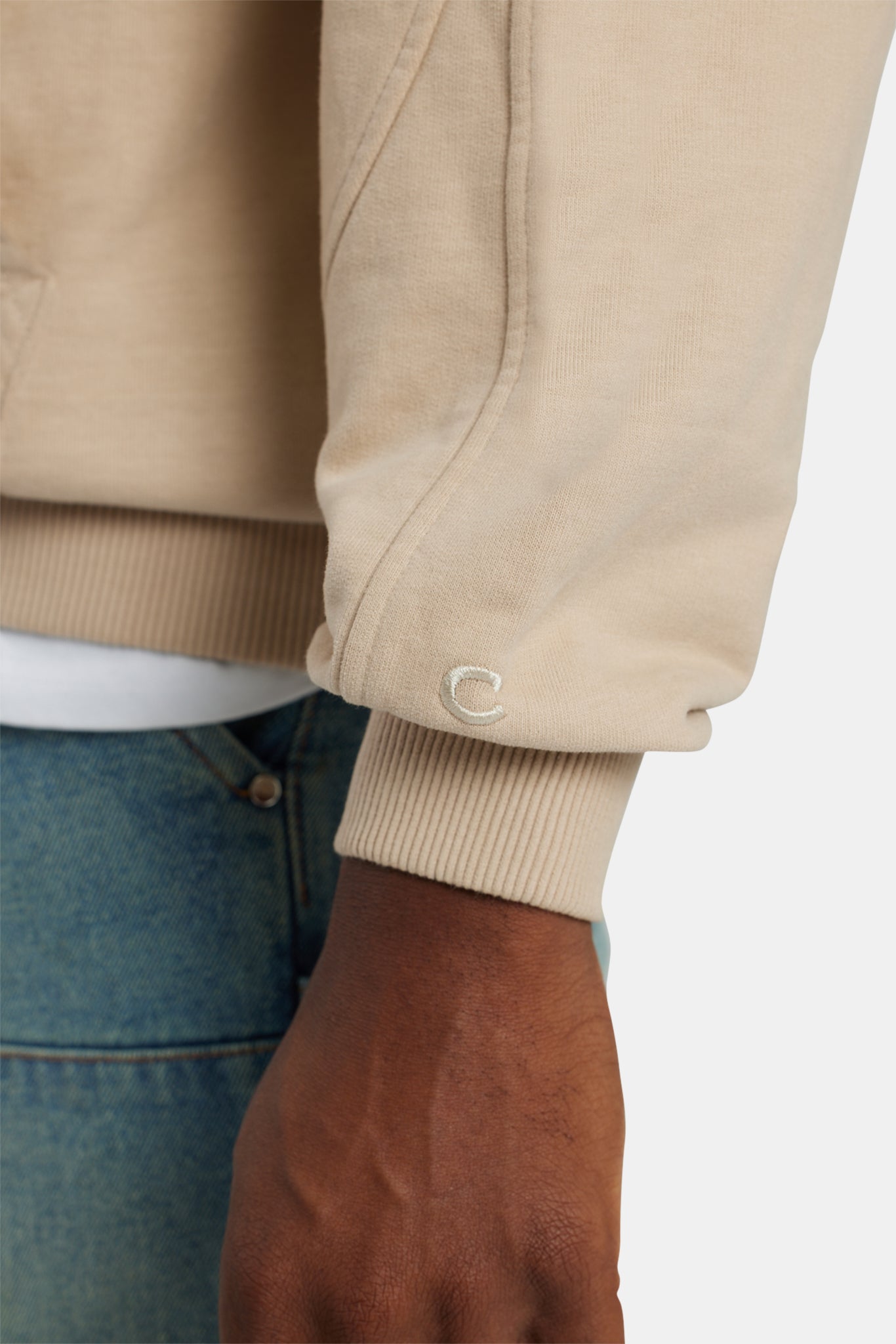 AmalfiGold Hoodie - Beige