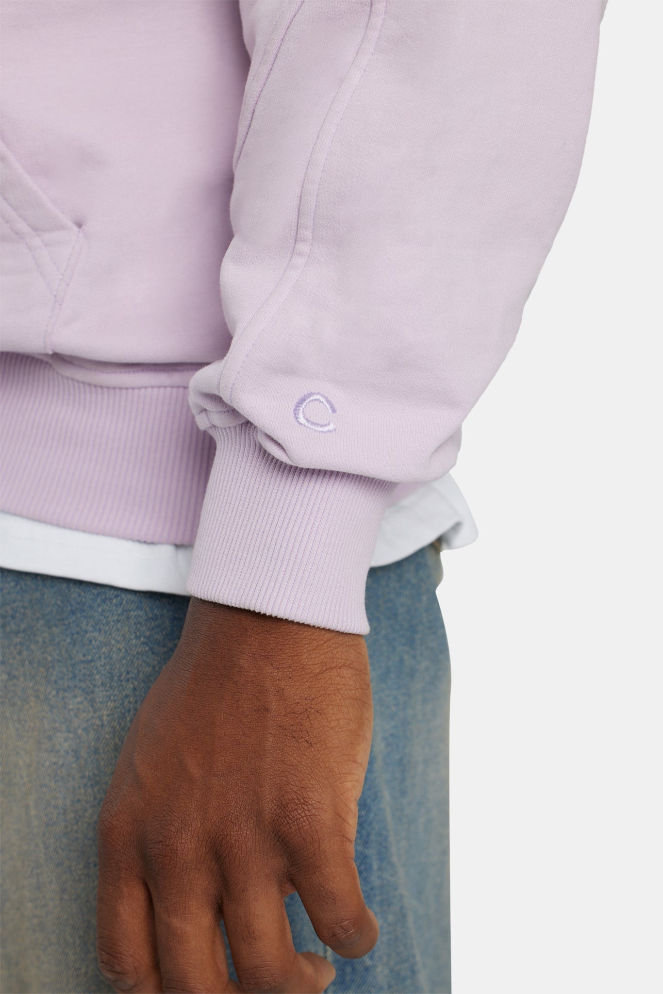 AmalfiGold Hoodie - Lilac