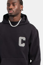 AmalfiGold Pearl Hoodie  - Black