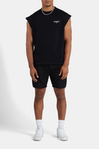 AmalfiGold Grand Resort Oversized Tank - Black