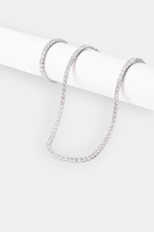 5mm Tennis Chain & Bracelet - White