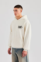 AmalfiGold 17 Studios Oversized Hoodie - Off White