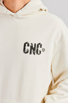 AmalfiGold 17 Studios Oversized Hoodie - Off White