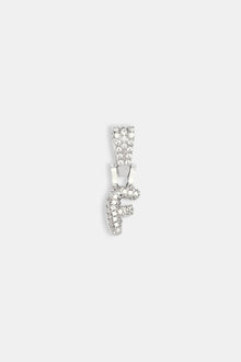 Iced Mini Bubble Pendant - White
