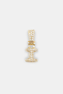 Iced Mini Bubble Pendant - Gold