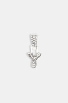 Iced Mini Bubble Pendant - White