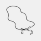 Adjustable Curb Bracelet (Silver)