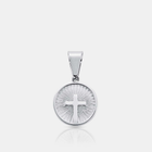 Circle Cross Pendant (Silver)