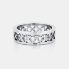 Clover Band Ring (Silver)