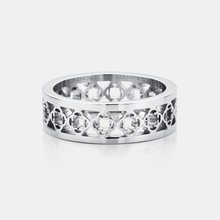 Clover Band Ring (Silver)