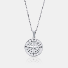Compass Pendant (Silver)