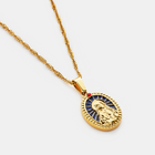 Enamel Virgin Mary (Gold)