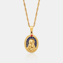 Enamel Virgin Mary (Gold)