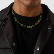 Green Quartz Gemstone Set (Gold)