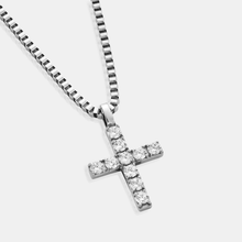 Iced Cross (Silver)