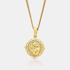 Iced St Christopher (Gold)