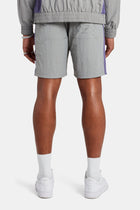 AmalfiGold Panelled Nylon Relaxed Short - Charcoal