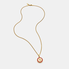 Enamel Saint Christopher (Gold)
