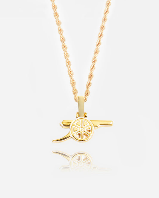 Official Arsenal Cannon Pendant - Gold