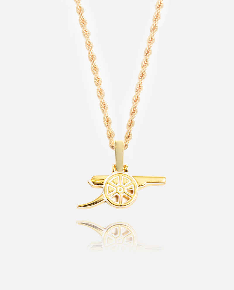 Official Arsenal Cannon Pendant - Gold