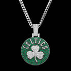Boston Celtics Pendant in White Gold