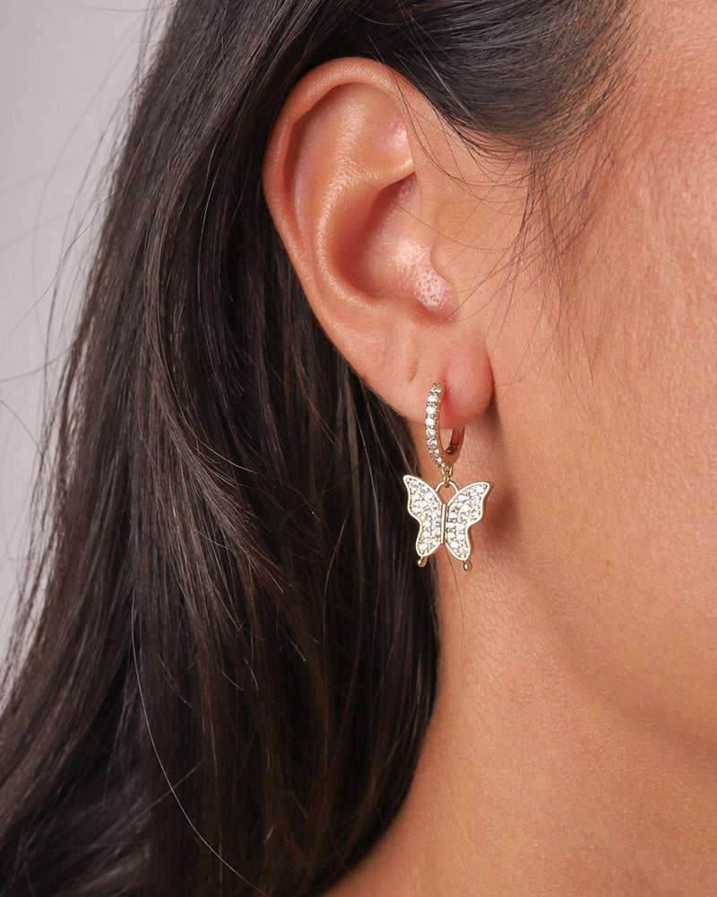 BUTTERFLIES. - 14K GOLD