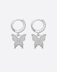 BUTTERFLIES. - WHITE GOLD
