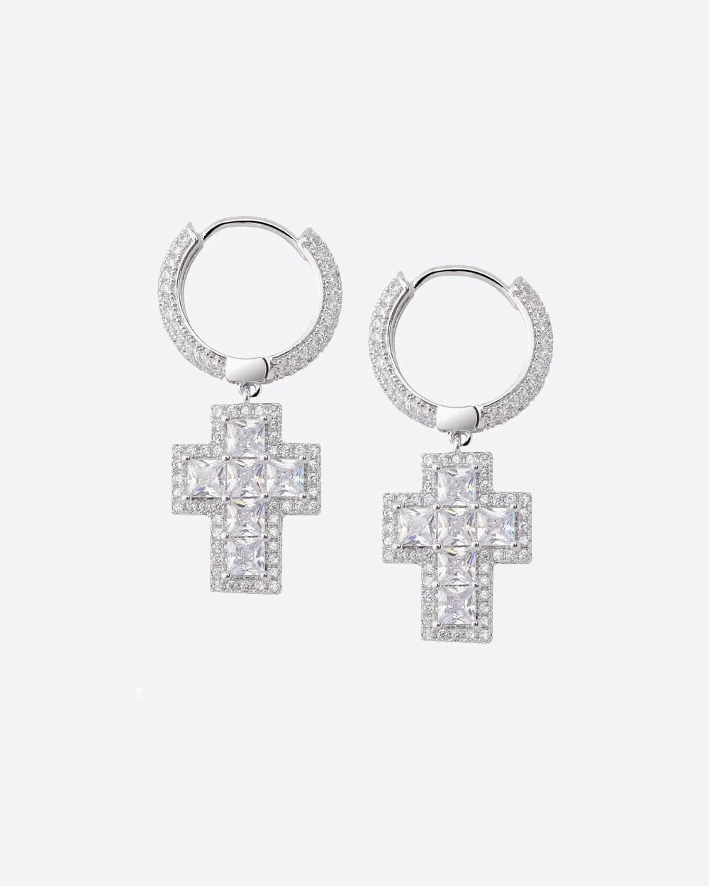 FROZEN CROSS. - WHITE GOLD