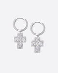 FROZEN CROSS. - WHITE GOLD