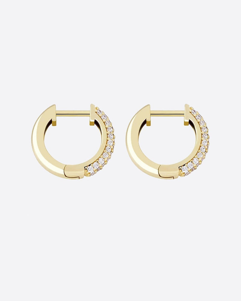 HOOPS 925. - 18K GOLD