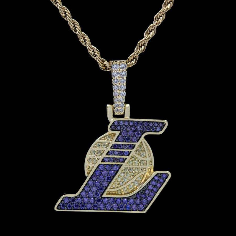 Lakers Alternate Logo Pendant